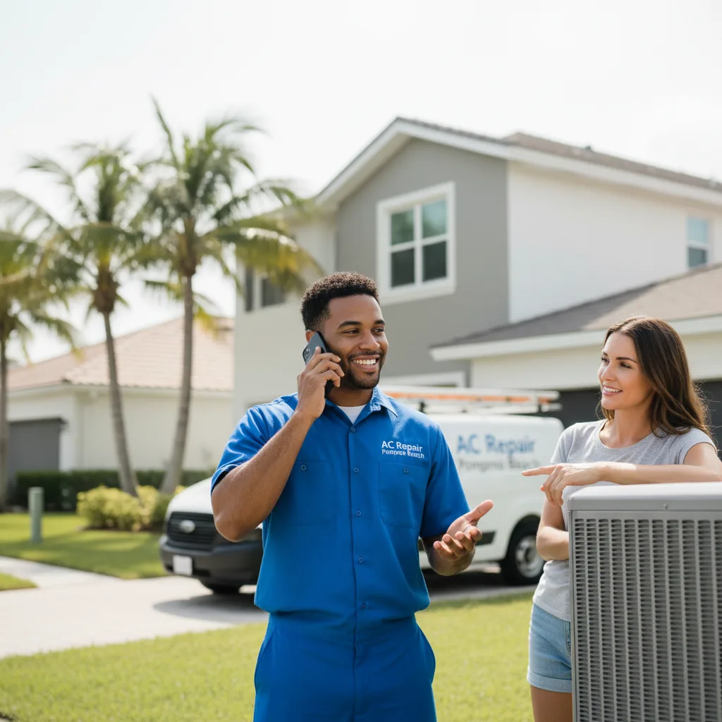 AC Repair Pompano Beach customer support in Orland Park